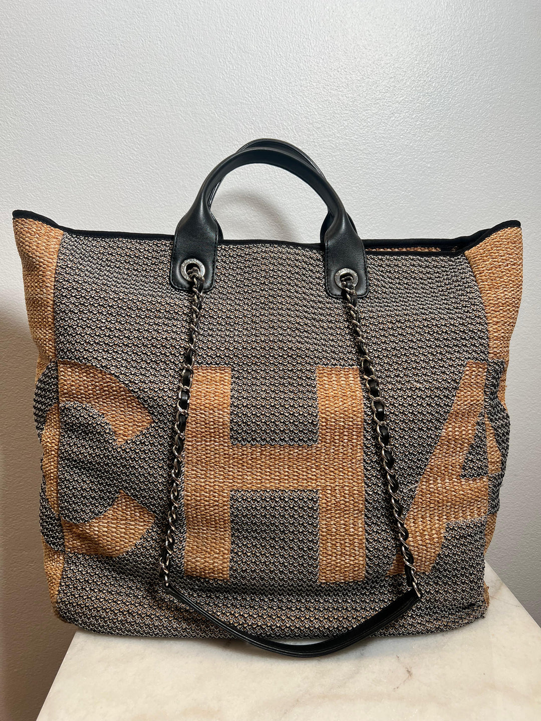 Chanel Deauville Wicker Tote Bag – The Edit