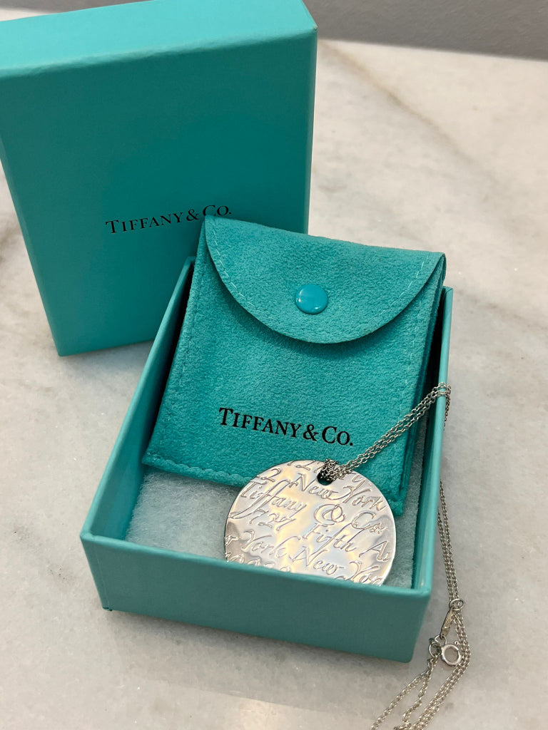 Tiffany personalised necklace 2025